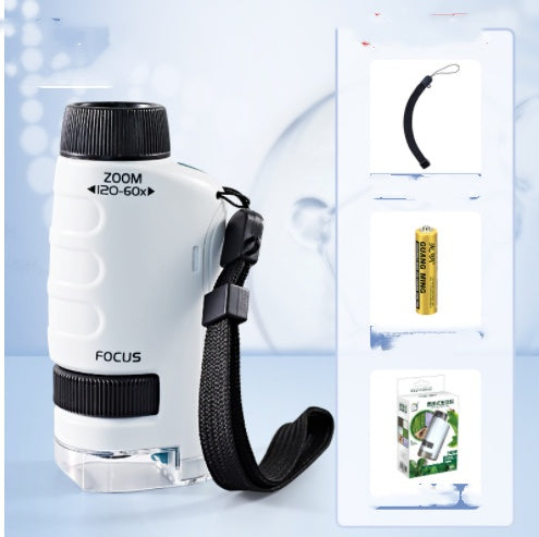 Outdoor Discovery Microscope with Slides – Zoom Into Fun!