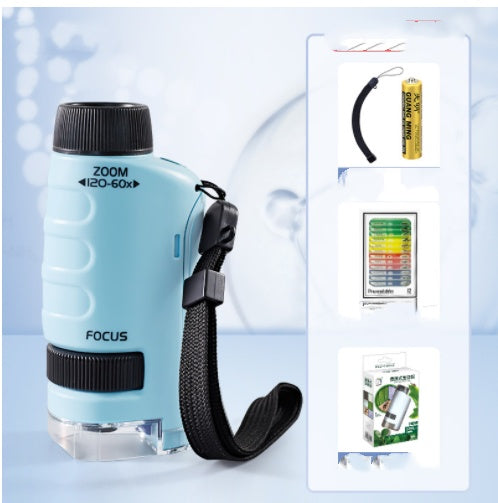 Outdoor Discovery Microscope with Slides – Zoom Into Fun!