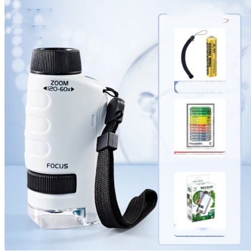 Outdoor Discovery Microscope with Slides – Zoom Into Fun!